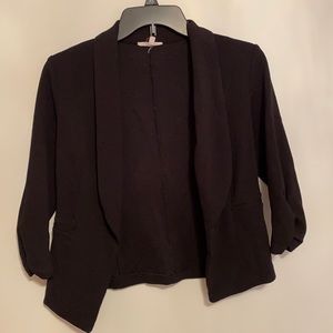 Maurices xsmall 3/4 sleeve black blazer.